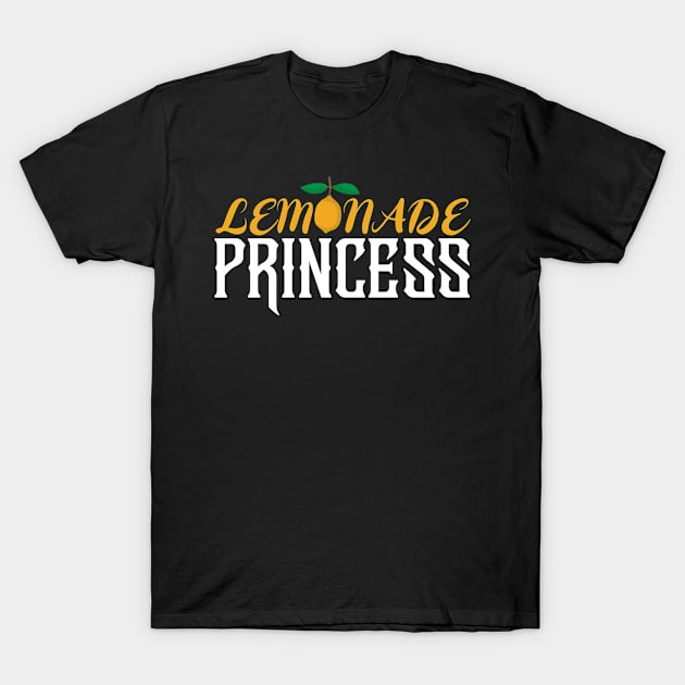 Lemonade Princess Lemonade Stand T-Shirt by TheBestHumorApparel